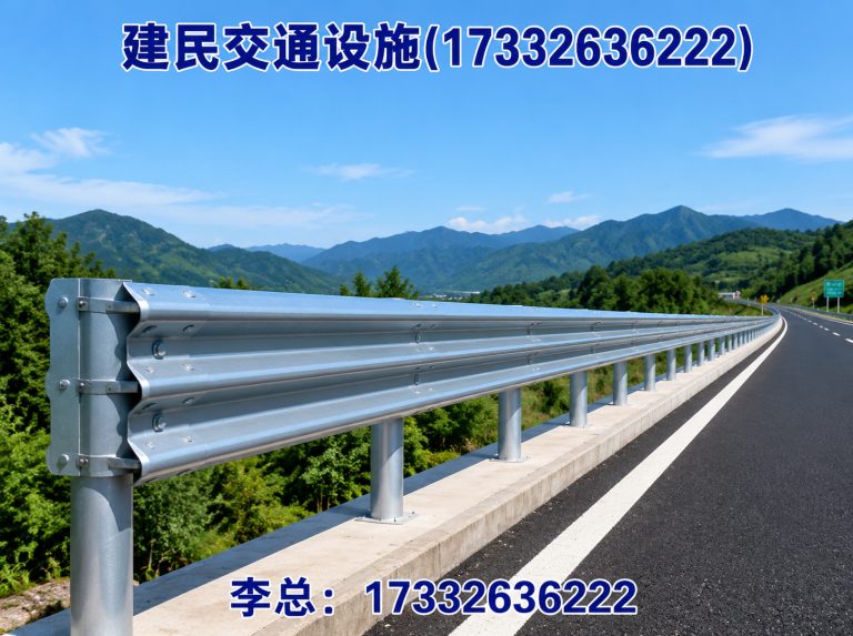 霸州市公路护栏展示图